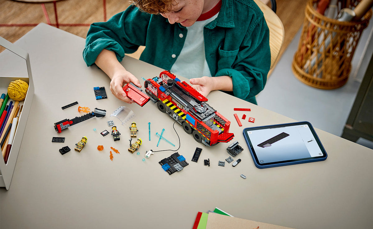 LEGO City Airport Fire Engine Building Set - 60499