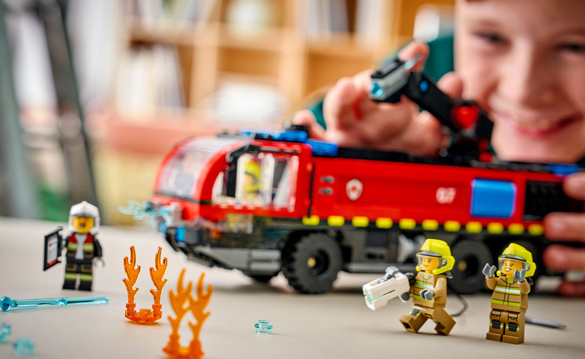 LEGO City Airport Fire Engine Building Set - 60499