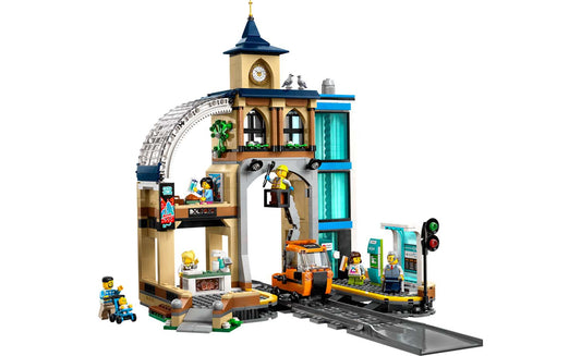 LEGO City Central Train Station Building Set - 60469