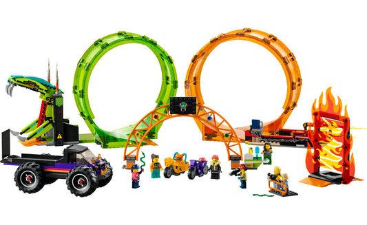 LEGO City Double Loop Stunt Arena Building Set - 60339