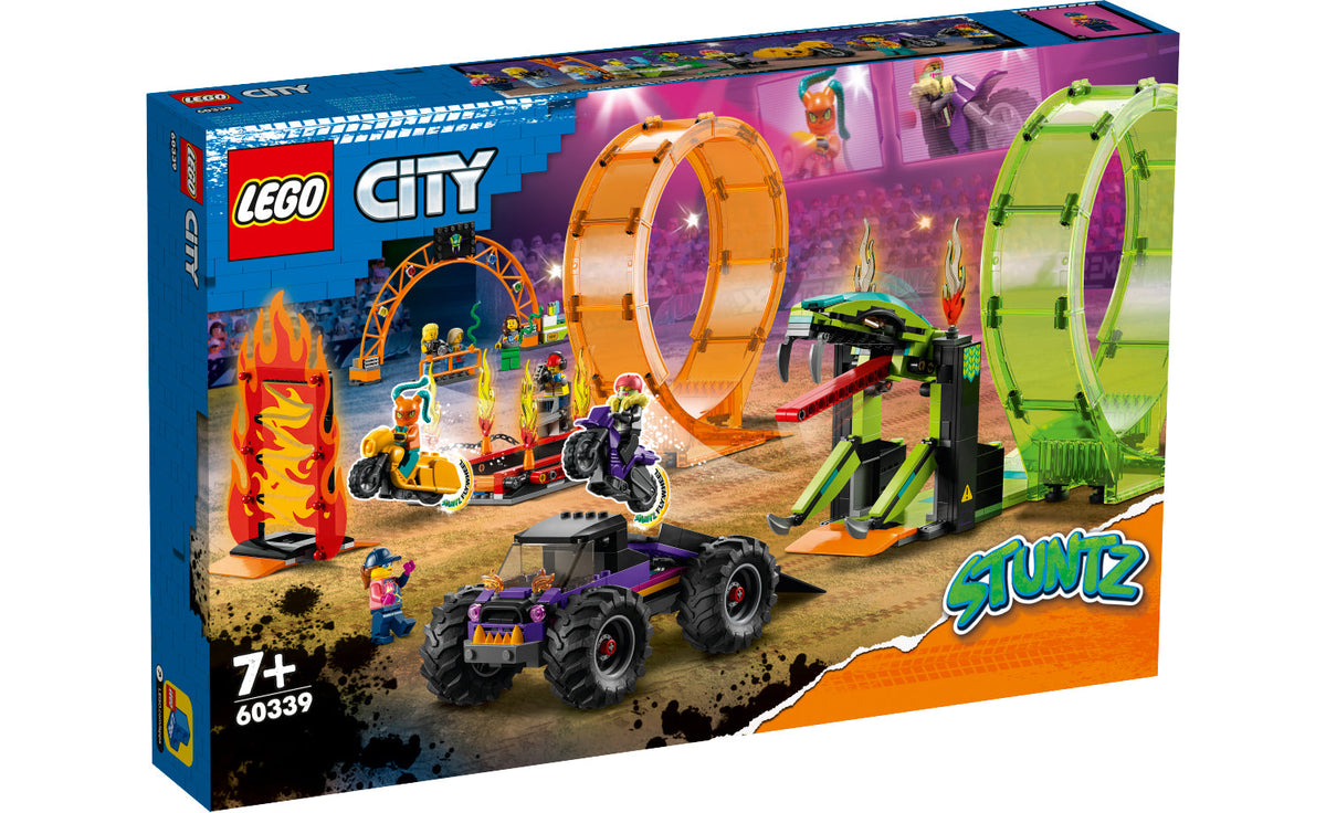 LEGO City Double Loop Stunt Arena Building Set - 60339