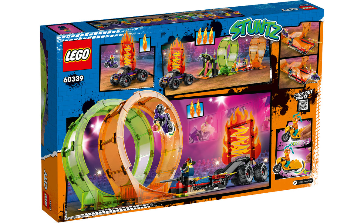 LEGO City Double Loop Stunt Arena Building Set - 60339