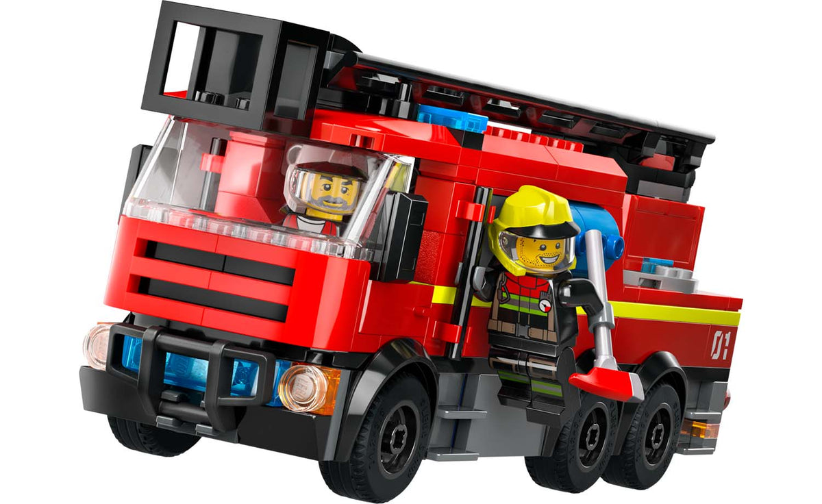 LEGO City Fire Station with Fire Truck Building Set - 60414