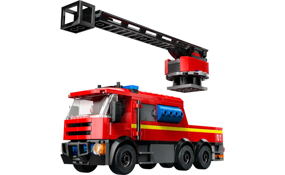 LEGO City Fire Station with Fire Truck Building Set - 60414