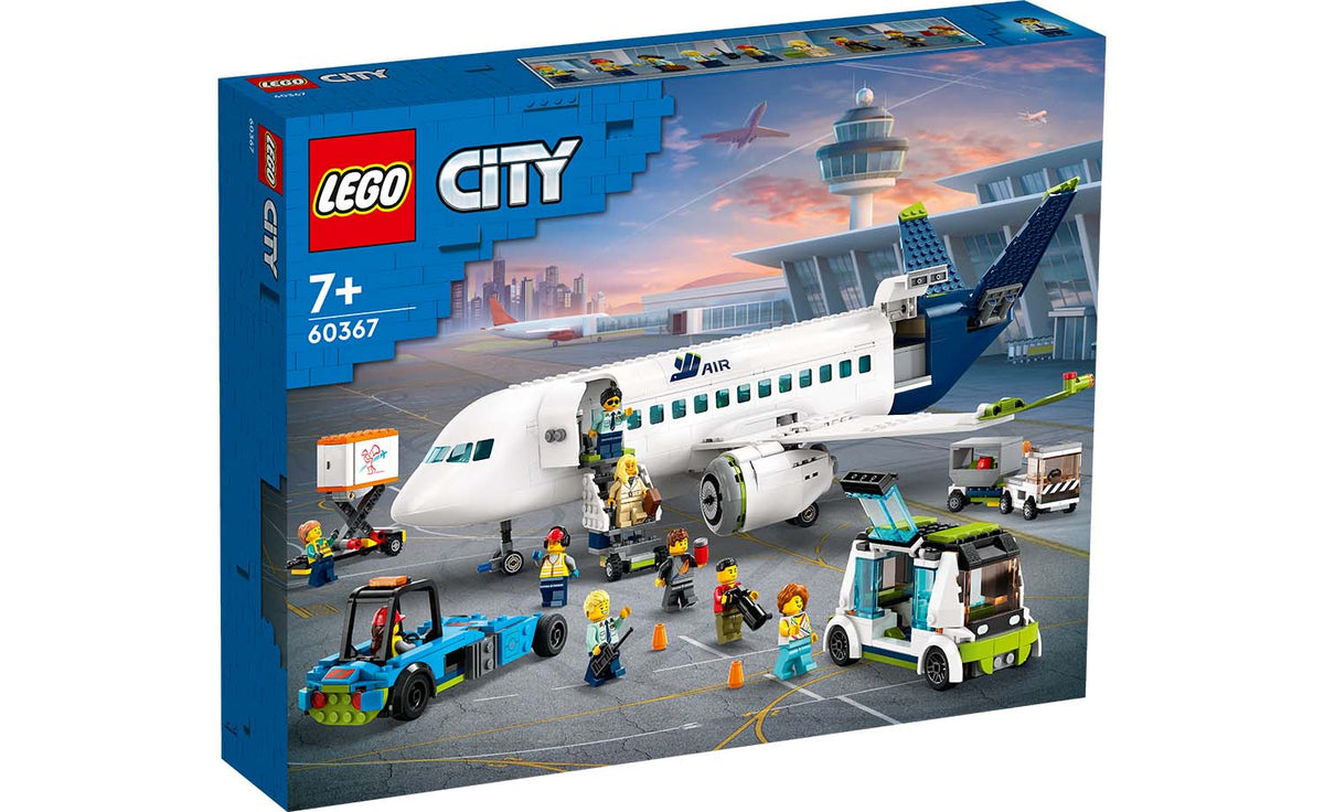 LEGO City Passenger Aeroplane Building Set - 60367