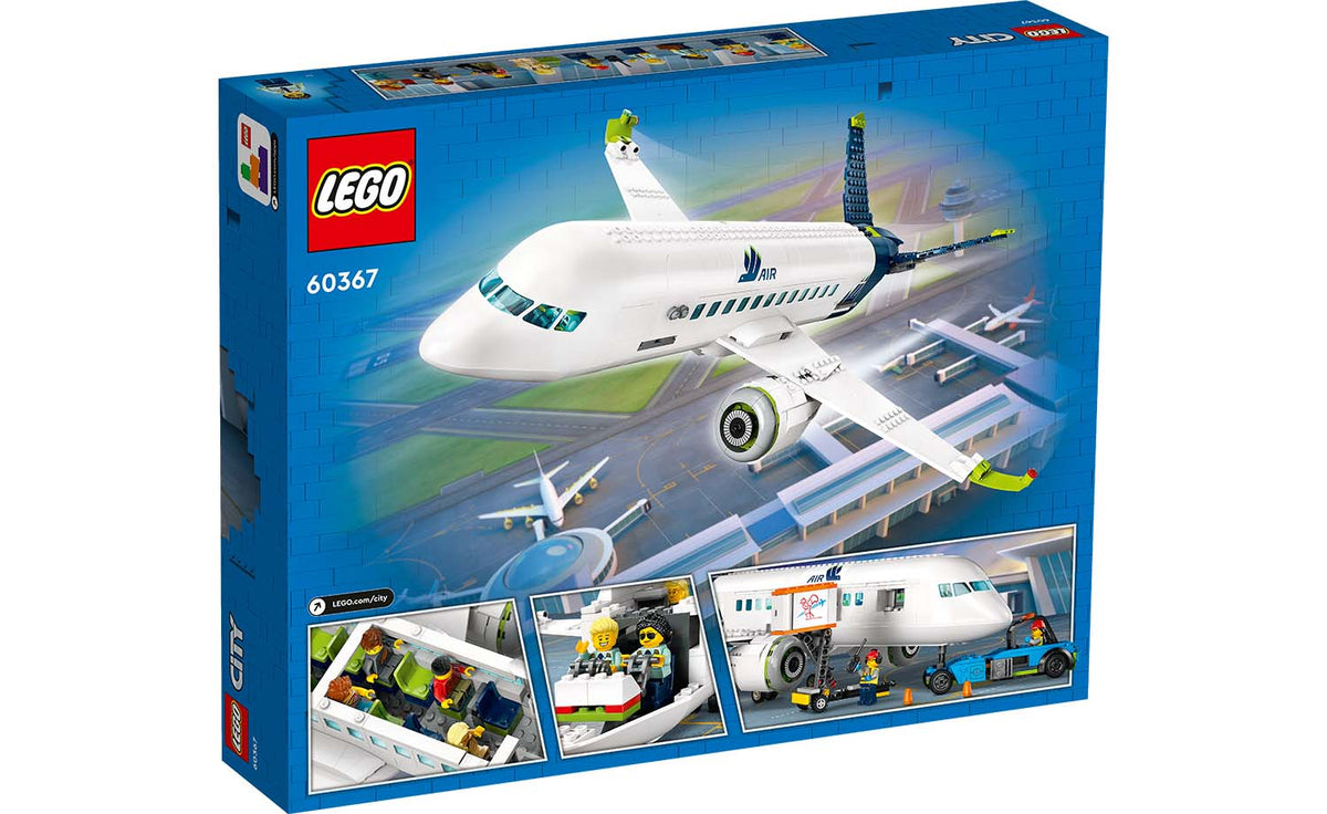 LEGO City Passenger Aeroplane Building Set - 60367