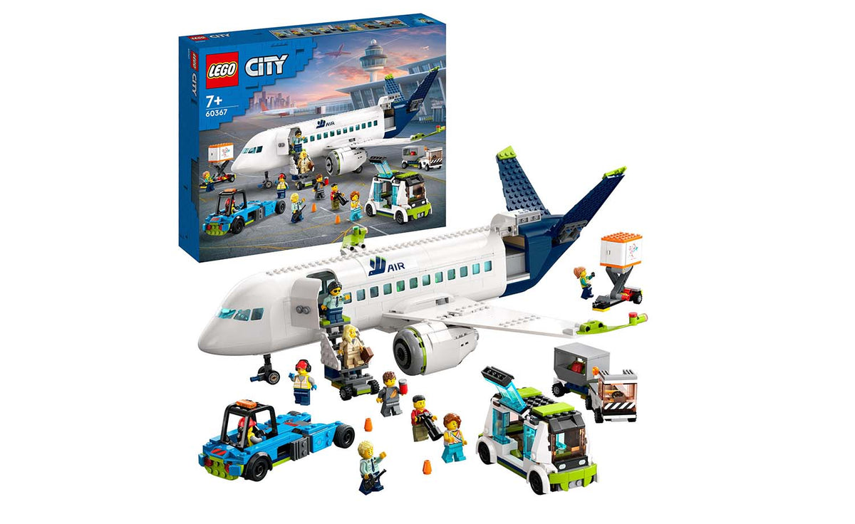 LEGO City Passenger Aeroplane Building Set - 60367