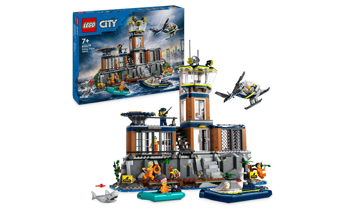 LEGO City Police Prison Island Building Set - 60419