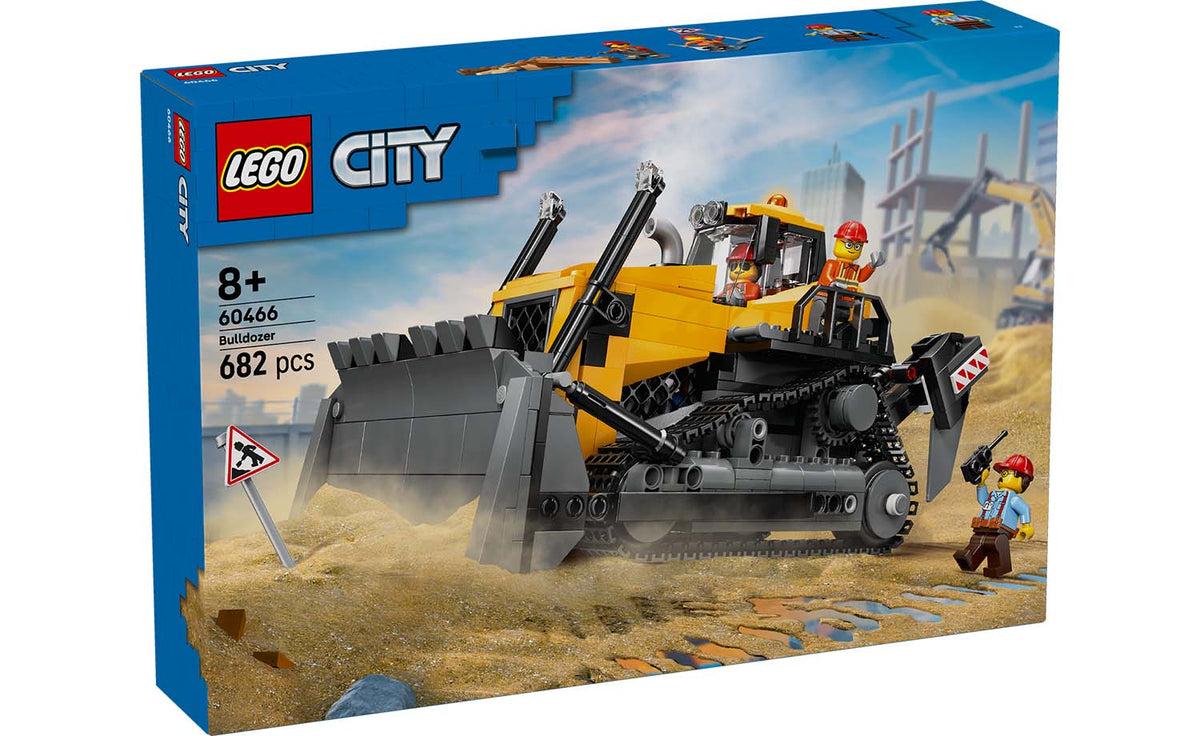 LEGO City Yellow Bulldozer Building Set - 60466