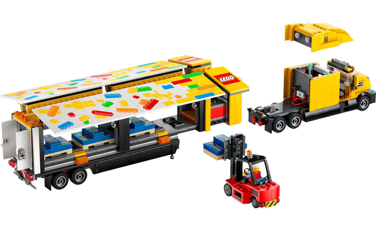 LEGO CITY Yellow Delivery Truck Building Set - 60440