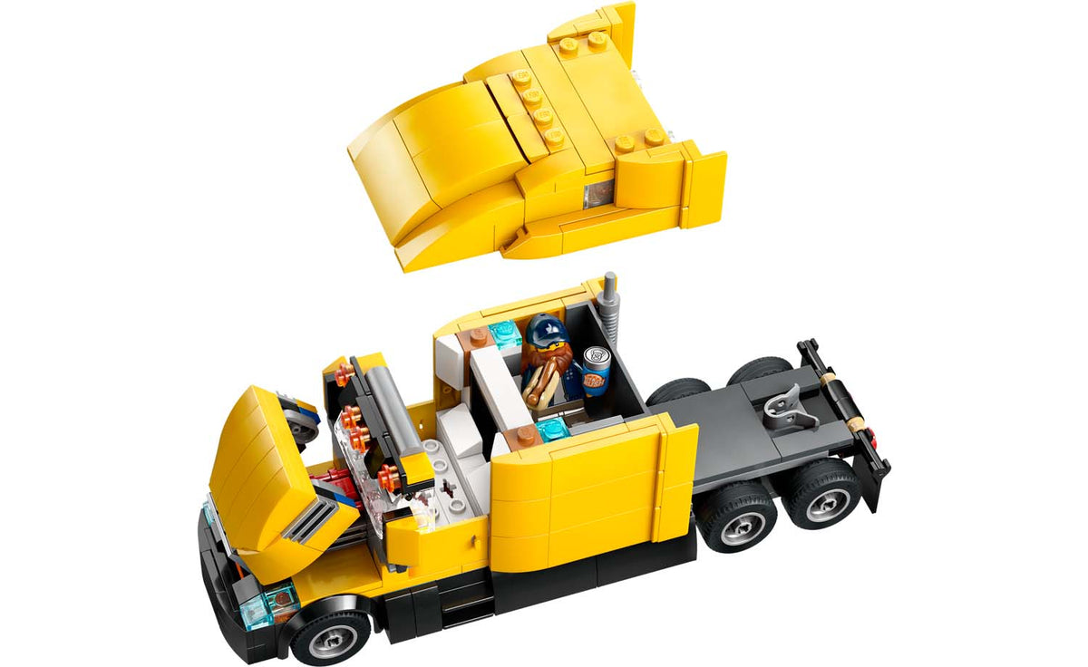 LEGO CITY Yellow Delivery Truck Building Set - 60440