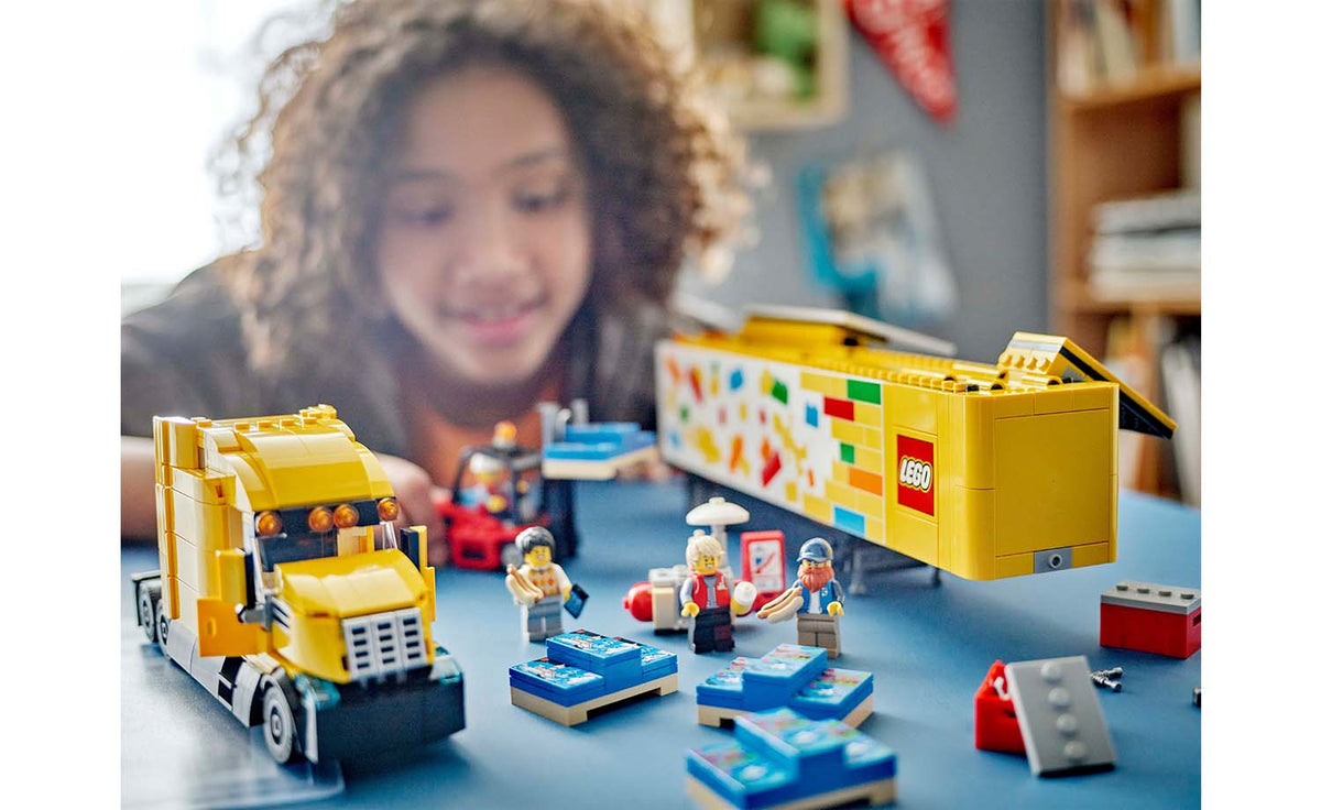 LEGO CITY Yellow Delivery Truck Building Set - 60440