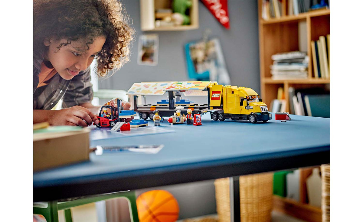 LEGO CITY Yellow Delivery Truck Building Set - 60440