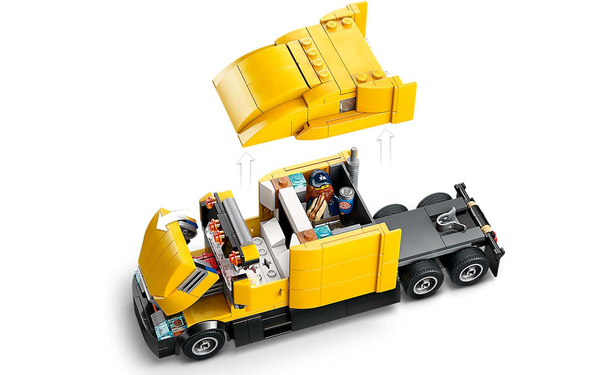 LEGO CITY Yellow Delivery Truck Building Set - 60440