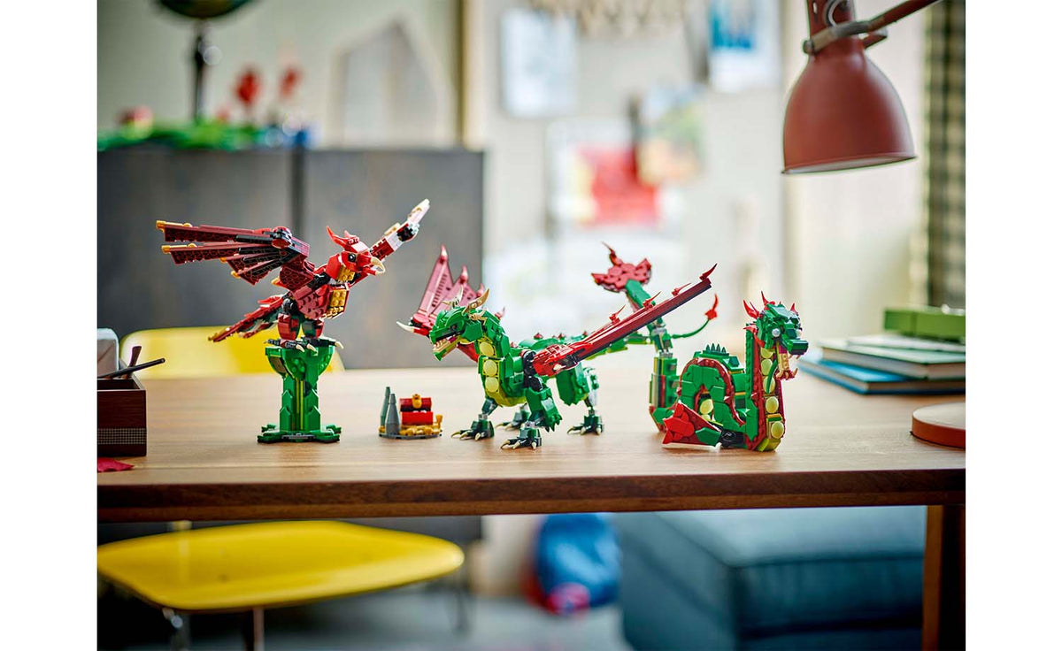 LEGO Creator 3-in-1 Medieval Dragon Building Set - 31161