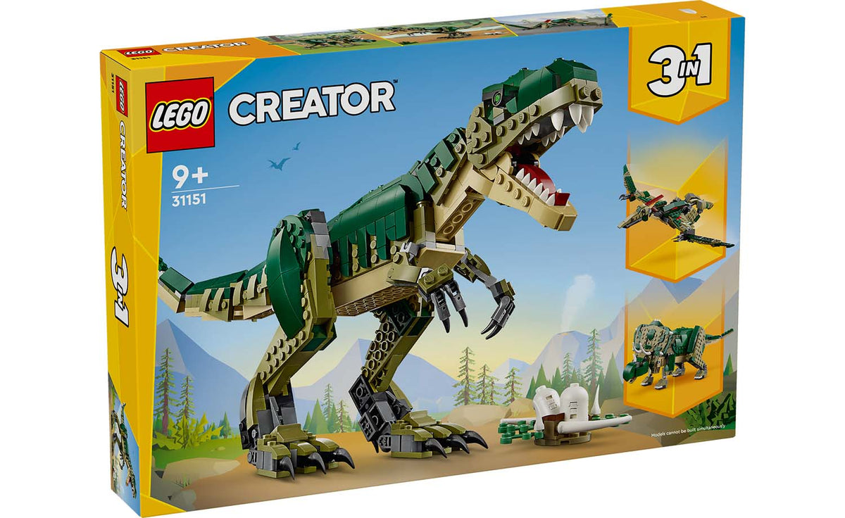 LEGO Creator 3-in-1 T. rex Building Set - 31151