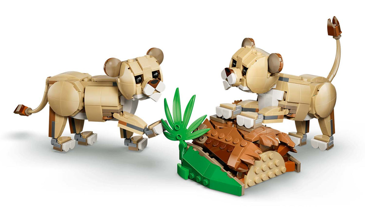LEGO Creator 3-in-1 Wild Animals: Majestic Lion Building Set - 31386
