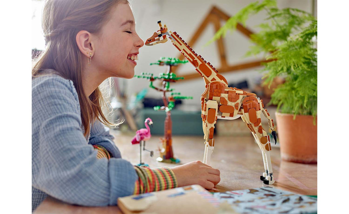 LEGO Creator 3-in-1 Wild Safari Animals Building Set - 31150