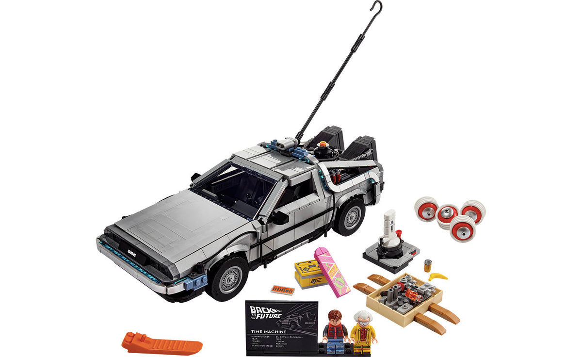LEGO Icons Back to the Future Time Machine Building Set - 10300