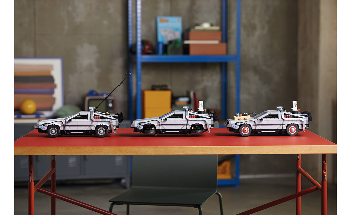 LEGO Icons Back to the Future Time Machine Building Set - 10300