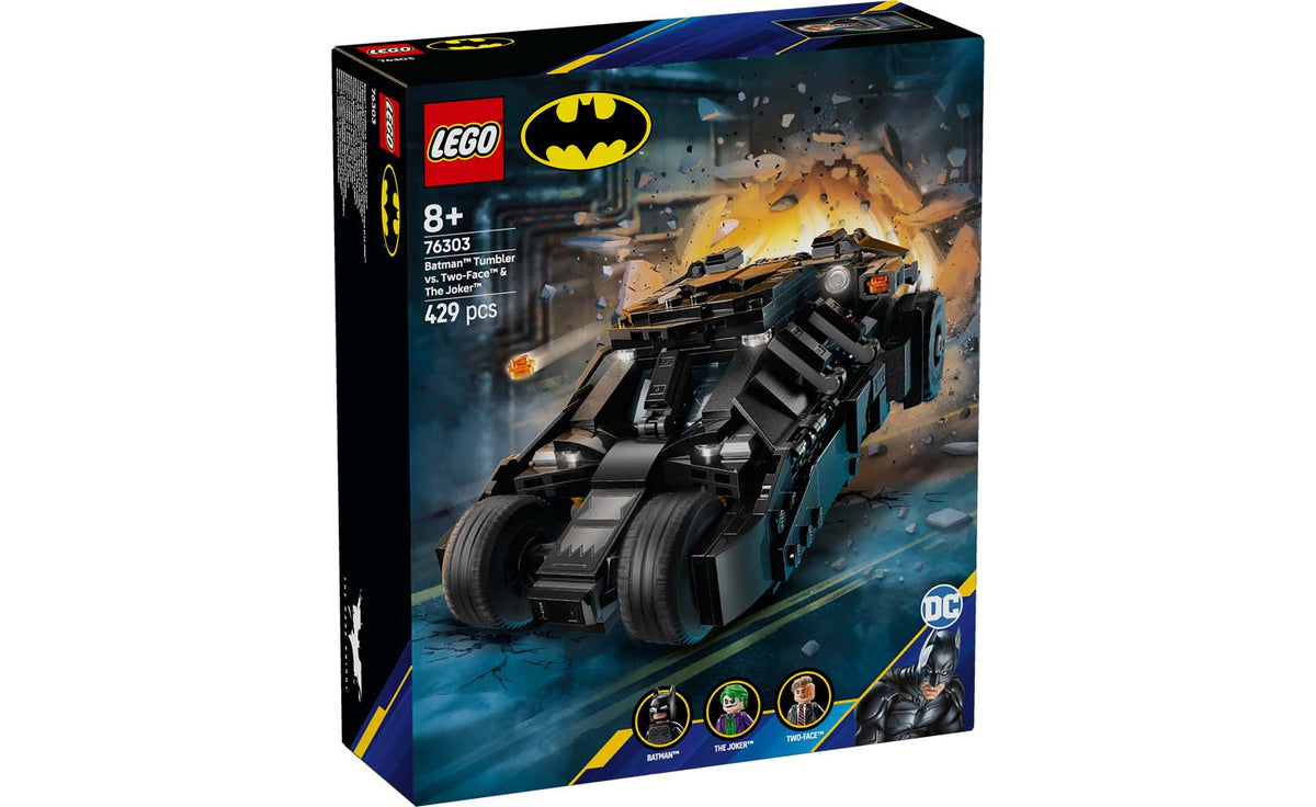 LEGO DC Batman Tumbler vs. Two-Face & The Joker Building Set - 76303
