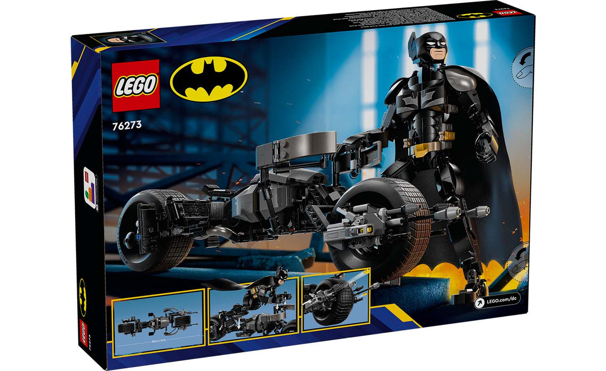 LEGO DC Batman Construction Figure and the Bat-Pod Bike Building Set - 76273