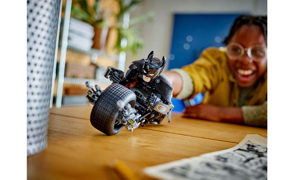 LEGO DC Batman Construction Figure and the Bat-Pod Bike Building Set - 76273