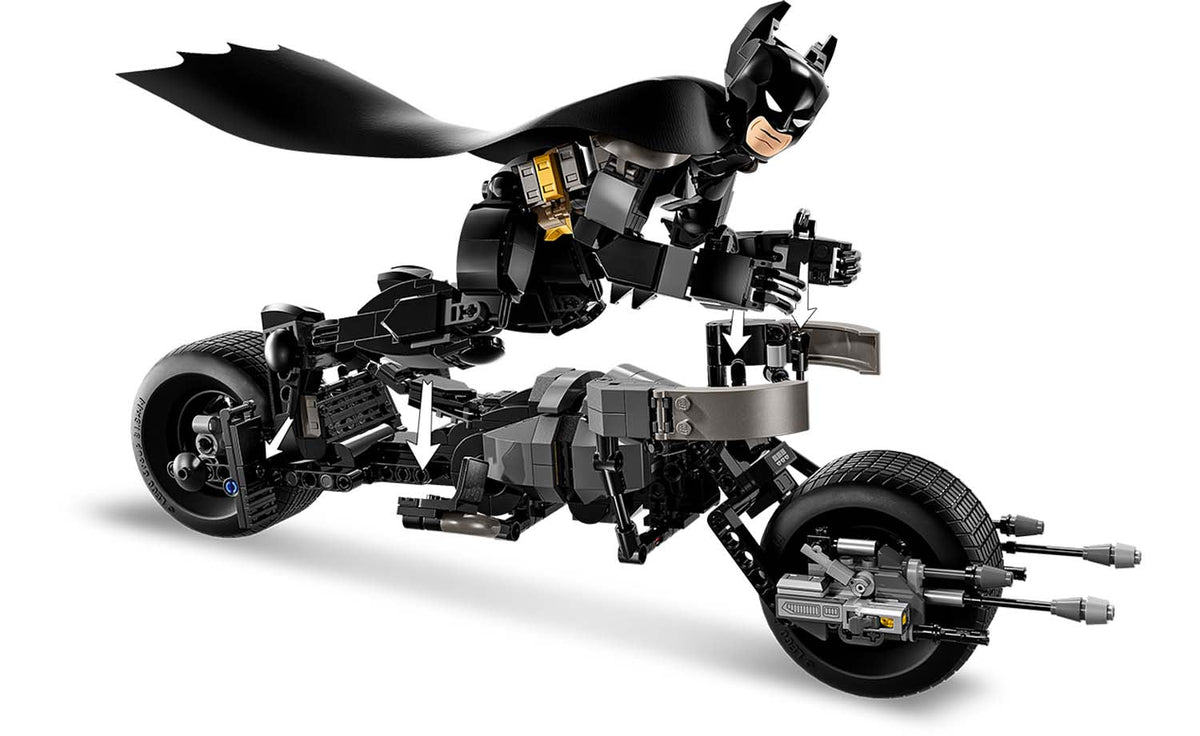 LEGO DC Batman Construction Figure and the Bat-Pod Bike Building Set - 76273