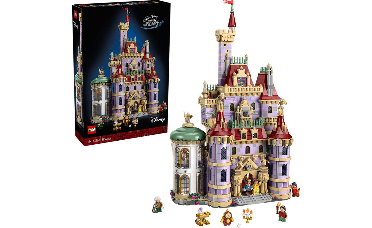 LEGO Disney Beauty and the Beast Castle Building Set - 43263