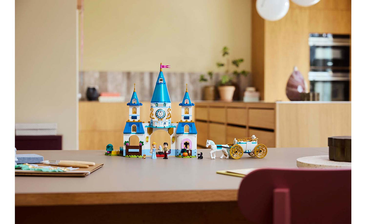 LEGO Disney Cinderella's Castle & Horse Carriage Building Set - 43275
