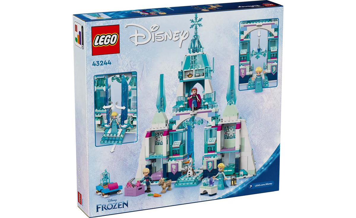LEGO Disney Elsa's Ice Palace Building Set - 43244