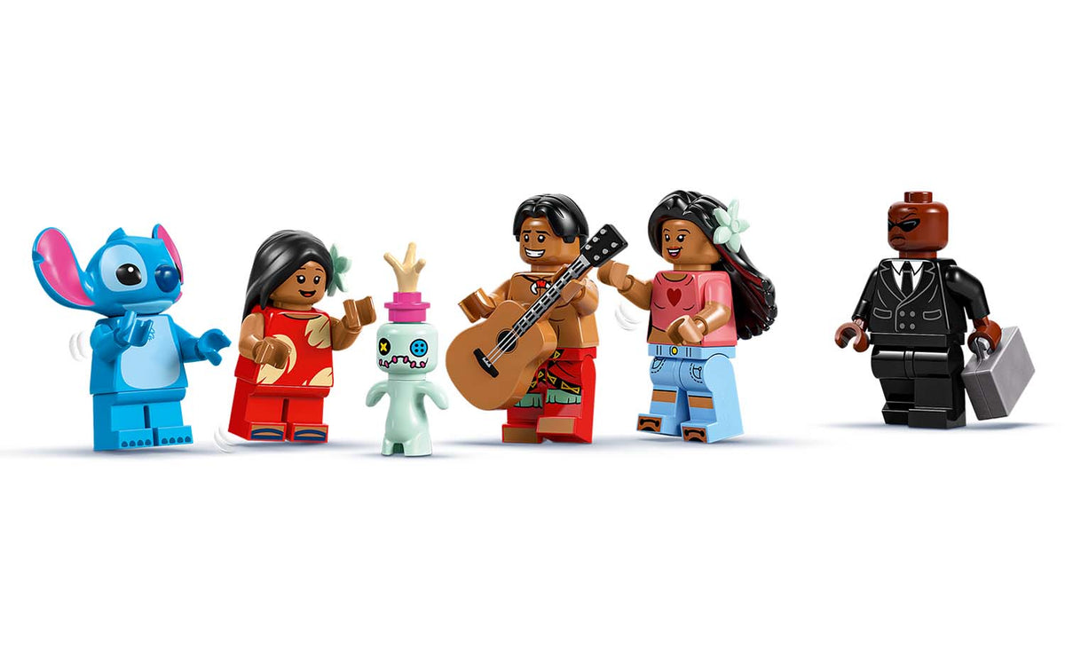 LEGO Disney Lilo and Stitch Beach House Building Set - 43268