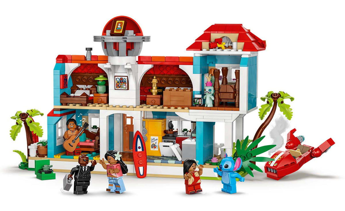 LEGO Disney Lilo and Stitch Beach House Building Set - 43268