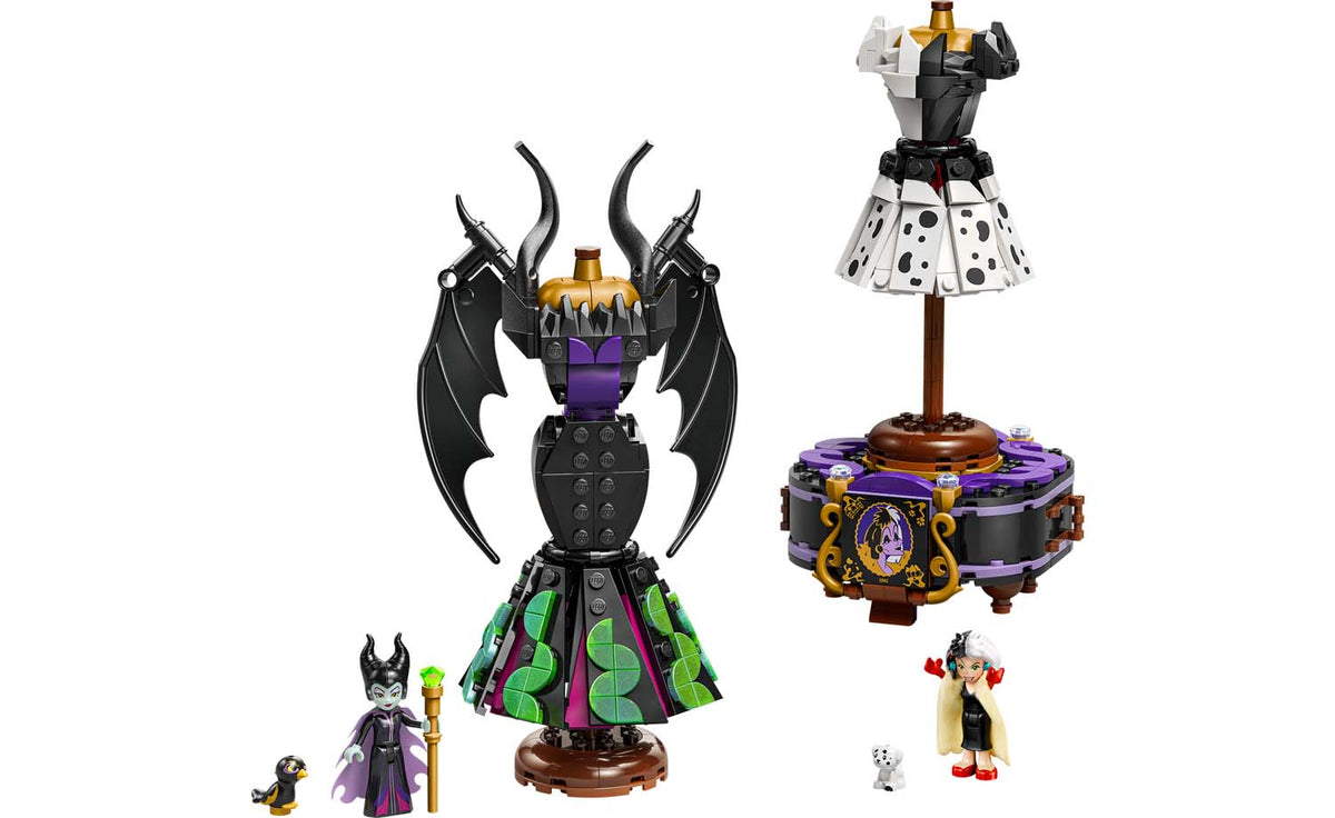 LEGO Disney Maleficent's and Cruella De Vil's Dresses Building Set - 43262