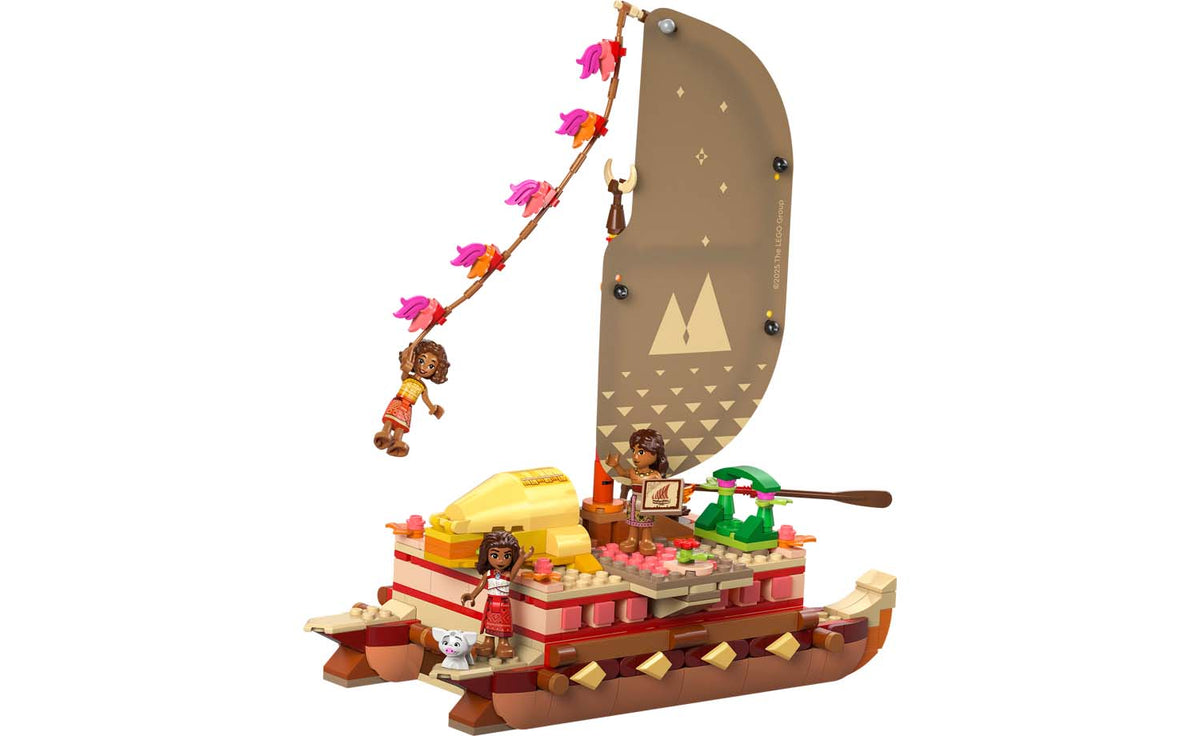 LEGO Disney Moana's Adventure Canoe Building Set - 43270