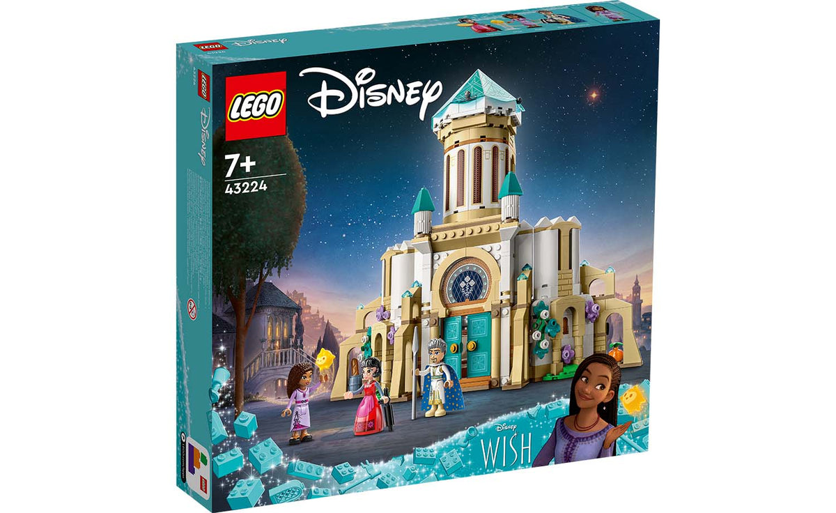 LEGO Disney King Magnifico's Castle Building Set - 43224