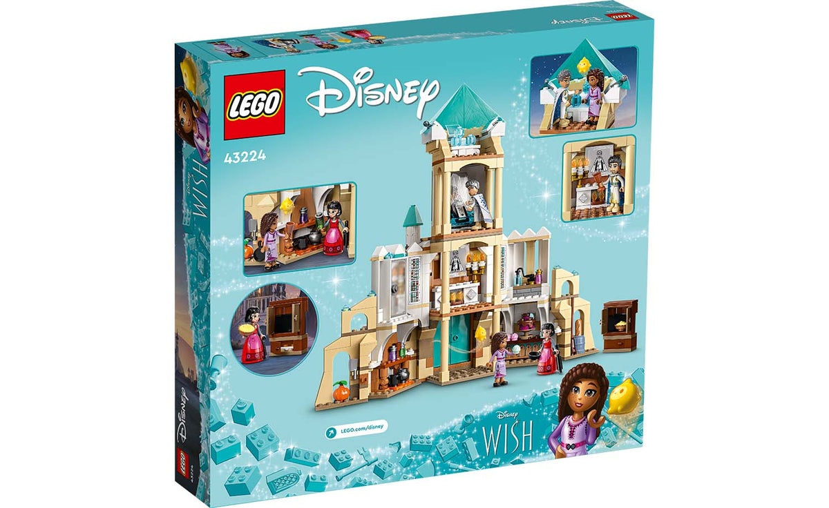 LEGO Disney King Magnifico's Castle Building Set - 43224