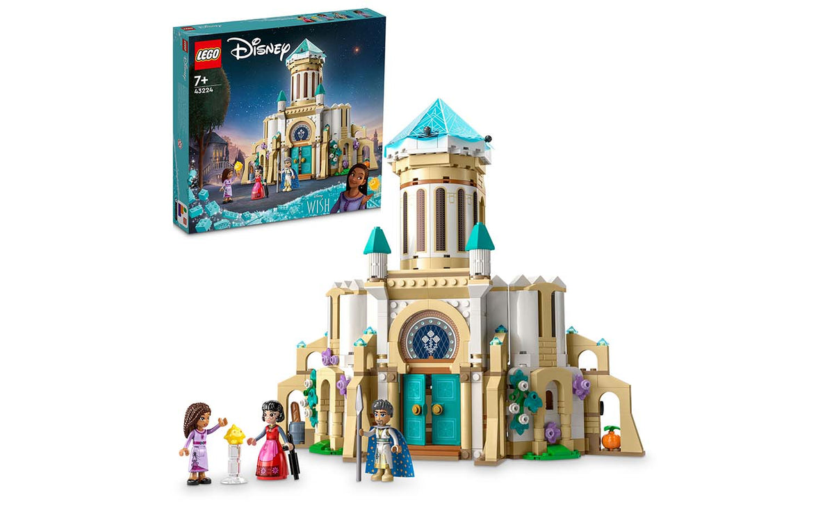 LEGO Disney King Magnifico's Castle Building Set - 43224