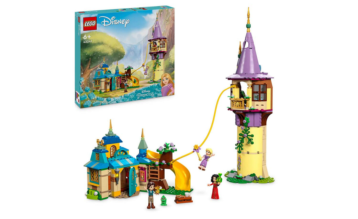 LEGO Disney Rapunzel's Tower & The Snuggly Duckling Building Set - 43241