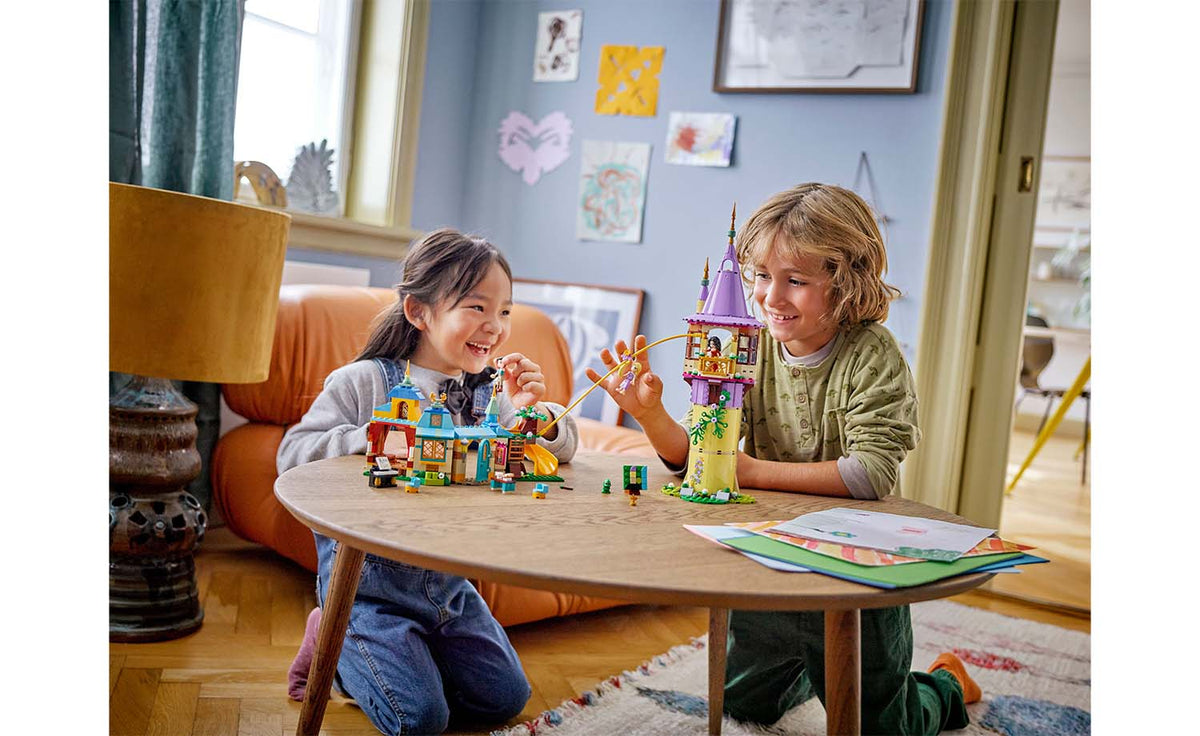 LEGO Disney Rapunzel's Tower & The Snuggly Duckling Building Set - 43241