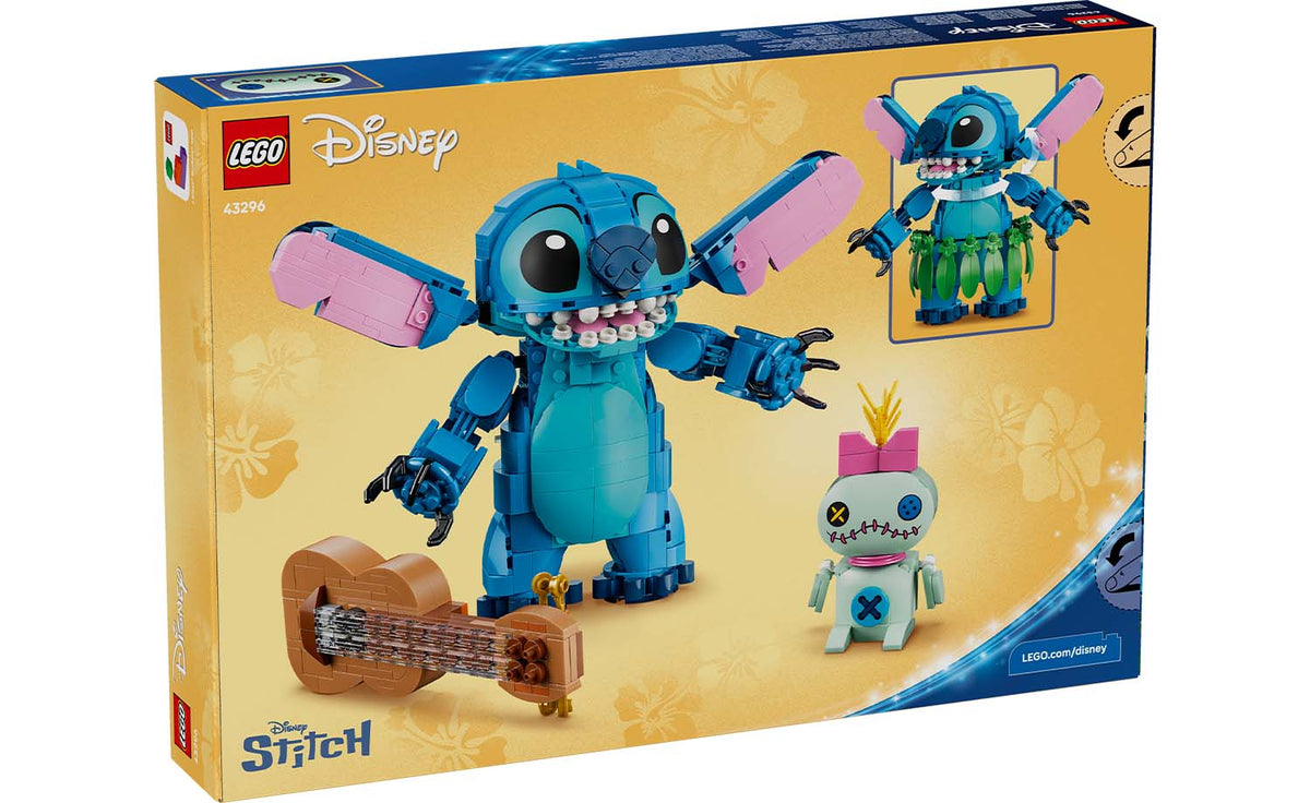 LEGO Disney Stitch & Scrump Building Set - 43296