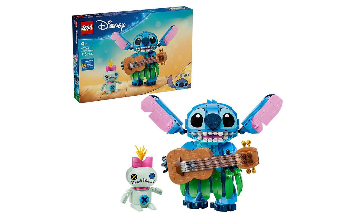 LEGO Disney Stitch & Scrump Building Set - 43296