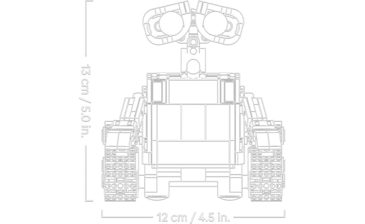 LEGO Disney WALL-E and EVE Building Set - 43279