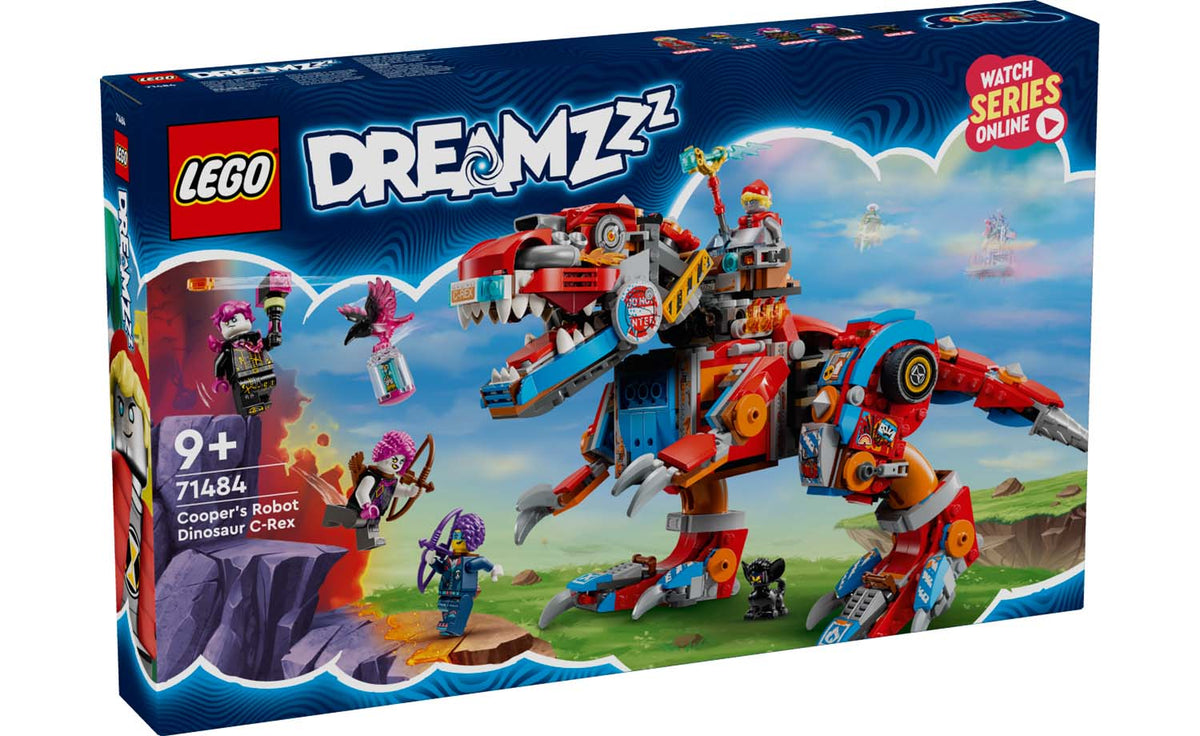 LEGO DREAMZzz Cooper's Robot Dinosaur C-Rex Building Set - 71484