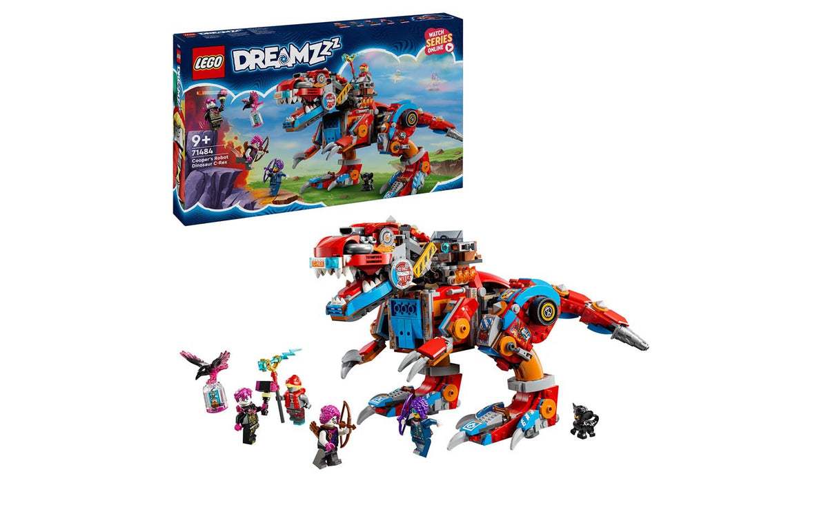 LEGO DREAMZzz Cooper's Robot Dinosaur C-Rex Building Set - 71484