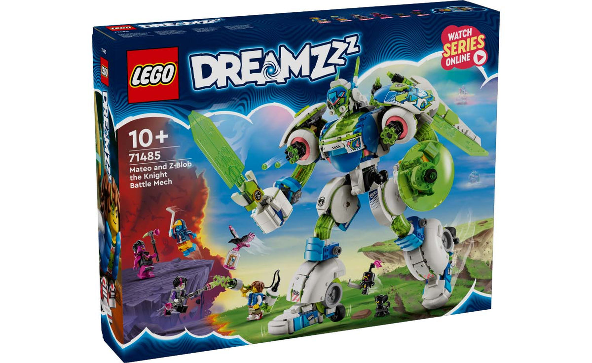 LEGO DREAMZzz Mateo and Z-Blob the Knight Battle Mech Building Set - 71485