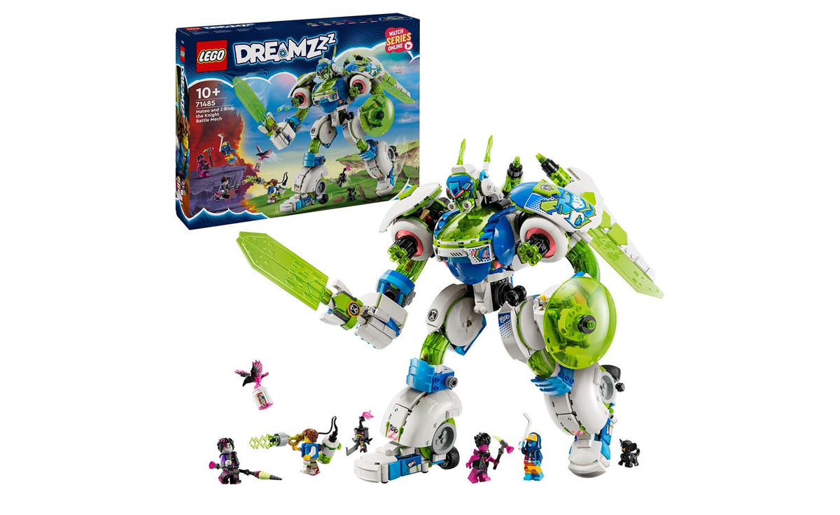 LEGO DREAMZzz Mateo and Z-Blob the Knight Battle Mech Building Set - 71485