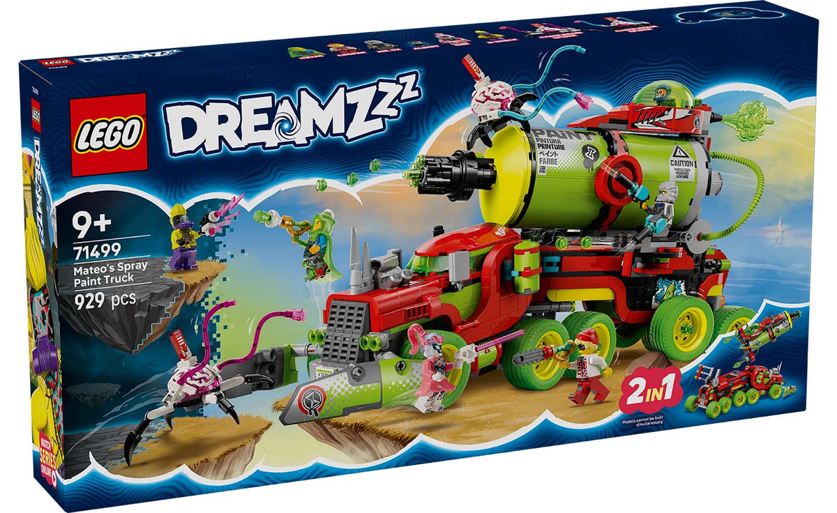 LEGO DREAMZzz Mateo's Spray Paint Truck Building Set - 71499