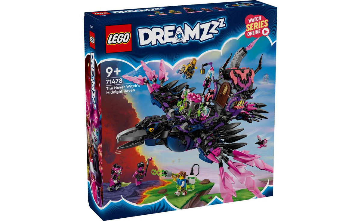 LEGO DREAMZzz The Never Witch's Midnight Raven Building Set - 71478