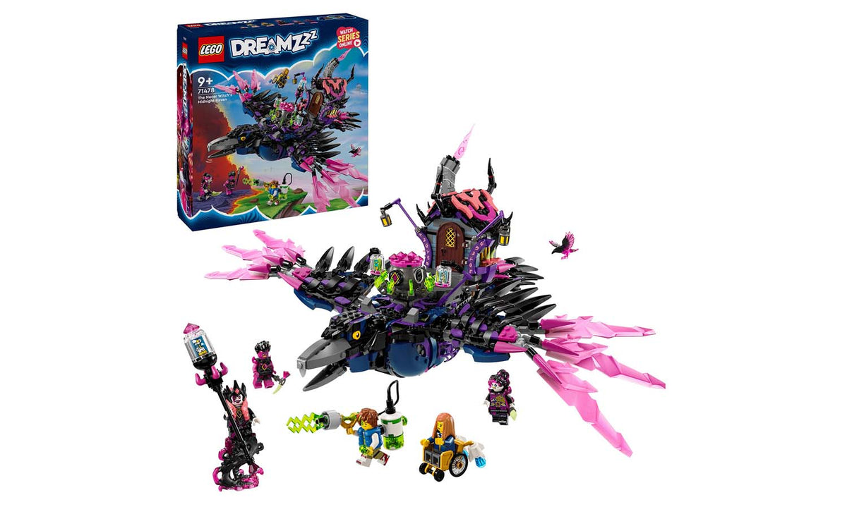 LEGO DREAMZzz The Never Witch's Midnight Raven Building Set - 71478